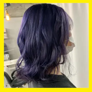 ミディアム カラー メンズパーマ/新潟駅 NOBUTA🔥のヘアスタイル