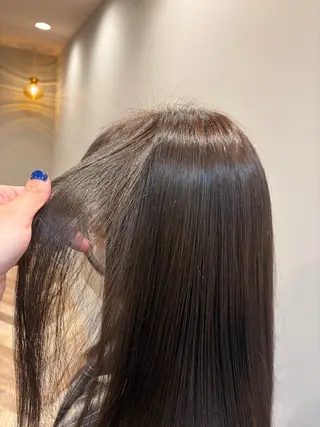 ロング カラー 透明感カラー 🌱多田 望花のヘアスタイル