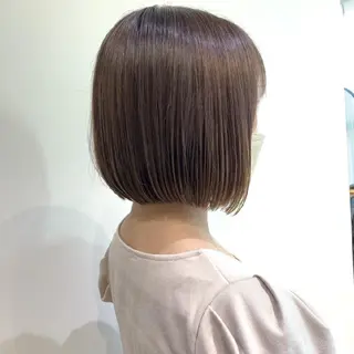 ショート ヘアアレンジ パーマ カラー 🖤小顔ボブ/ウルフ レイヤー🖤山本諒のヘアスタイル