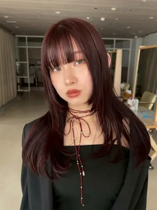 ロング カラー/レイヤー/ 髪質改善/PAAQのヘアスタイル