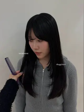 ロング 後藤 悠希のヘアスタイル