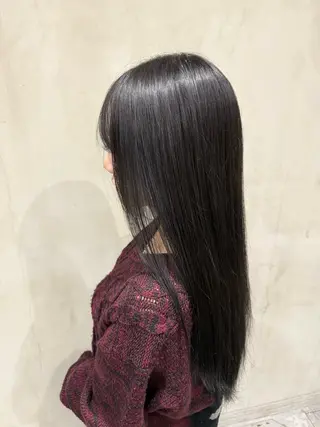 ロング グレージュ /赤み消し/ヤマのヘアスタイル