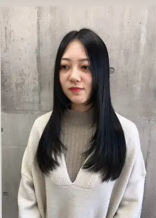 ロング カラー kyoka / 韓国 レイヤー/髪質改善のヘアスタイル