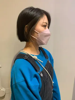 ショート 柔らかいカラー🎀 rinaのヘアスタイル