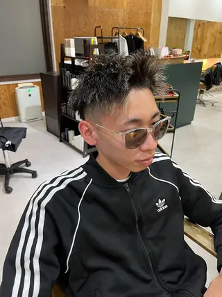 パーマ メンズ 【メンズパーマ専門】 質感職人/牧野成瀬のヘアスタイル