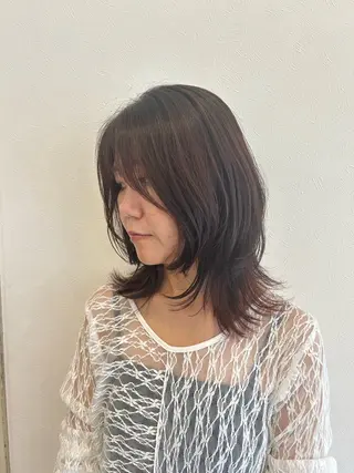 セミロング 🌷奥村 美由紀🌷のヘアスタイル