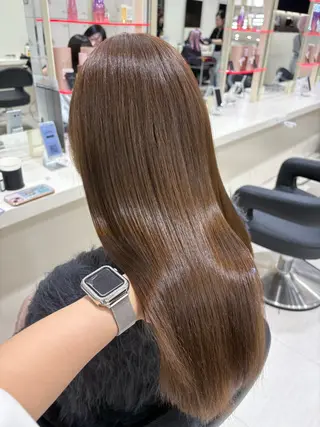 カラー 原田 ひなののヘアスタイル