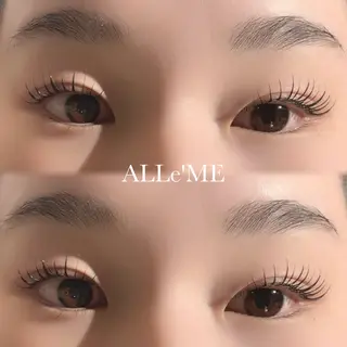 マツエク・マツパ ALLe’ME Rikaのマツエク・マツパデザイン