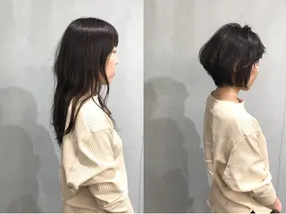 ショート カラー ショート/ボブ/ 白髪染め/メンズ葛西のヘアスタイル