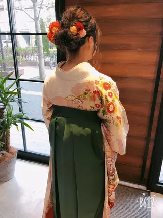 ヘアアレンジ kawamoto akaneのヘアスタイル