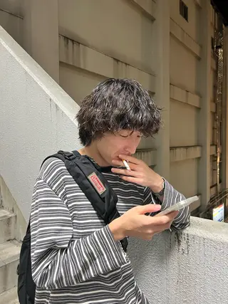 メンズ SHU｜レイヤー カット/パーマのヘアスタイル