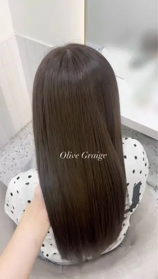カラー ゆうひ🎀 チョコレートカラーのヘアスタイル