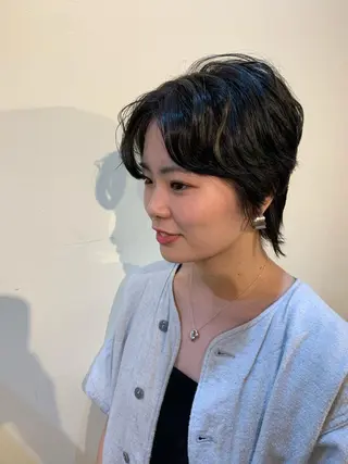 ショート 小杉輝/ショート /艶カラー✨のヘアスタイル