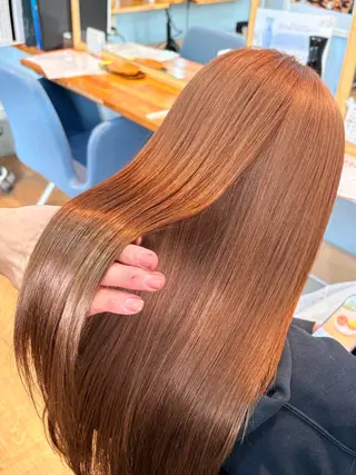 ロング カラー 髙木 優人のヘアスタイル