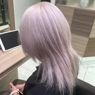 ミディアム カラー ウルフ×ハイトーン 🐺ryuyaのヘアスタイル