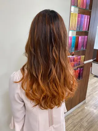 カラー SALOWIN栄 高須大貴のヘアスタイル