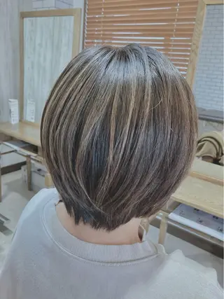ショート カラー fossette hair&eyeのマツエク・マツパデザイン