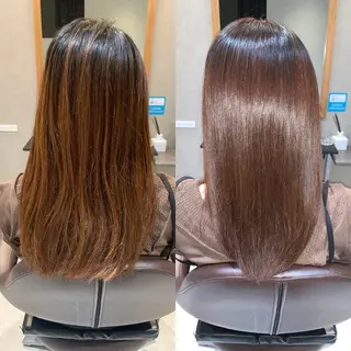ロング カラー 山腰 ゆきのヘアスタイル