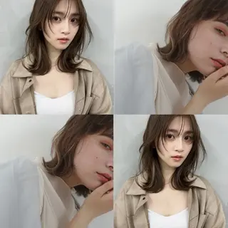 ミディアム カラー/ヘッドスパ 🐱ERI🐱産休中のヘアスタイル