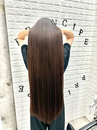 ロング すぐ巻ける縮毛矯正 🍀勝倉　麗のヘアスタイル