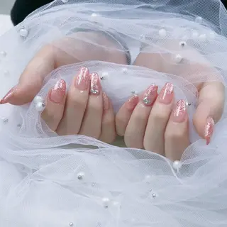 ネイル パーツ全部¥110 サロンミミのネイルデザイン