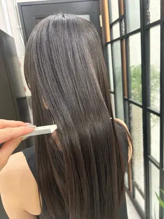 ロング 髪質改善/艶カラー /レイヤーカット💛のヘアスタイル