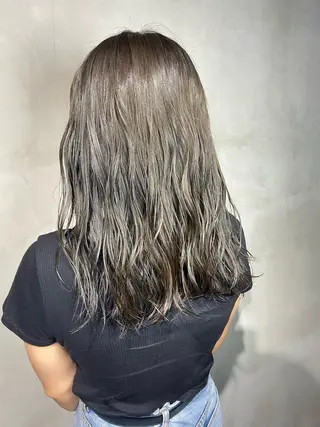 セミロング 清水 美雪のヘアスタイル
