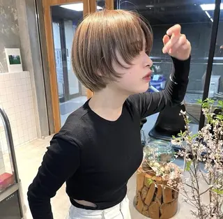 ショート kana ARENDのヘアスタイル
