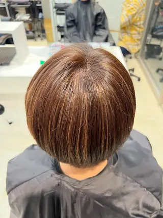 ショート カラー メンズ Miloc那覇店 Ainoのヘアスタイル