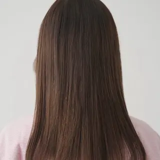 ロング カラー ヘアアレンジ 韓国×艶髪 さきのヘアスタイル