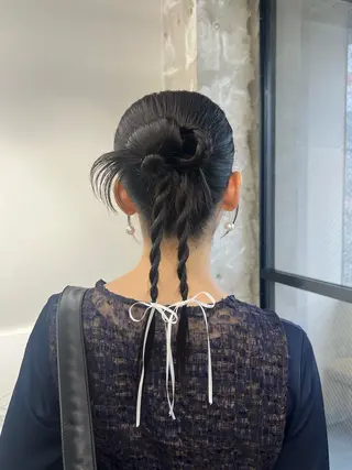 ヘアアレンジ 【NEWI】韓国ヘア 🇰🇷Honokaのヘアスタイル