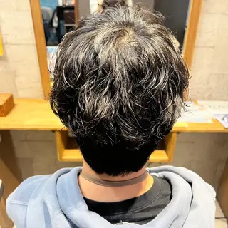 ミディアム メンズ限定 横山🌛のヘアスタイル