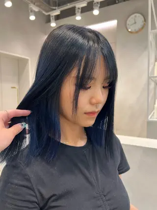 ミディアム カラー ayaka 🍀のヘアスタイル