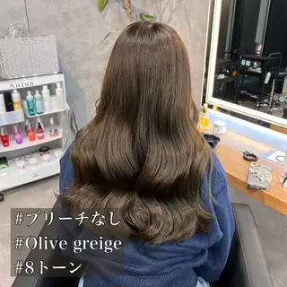 ロング カラー ヘアアレンジ レイヤー×透明感カラ ーHAYATOのヘアスタイル