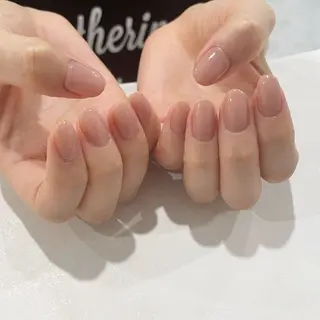 ネイル パラジェルネイル 大人可愛/シンプルのネイルデザイン