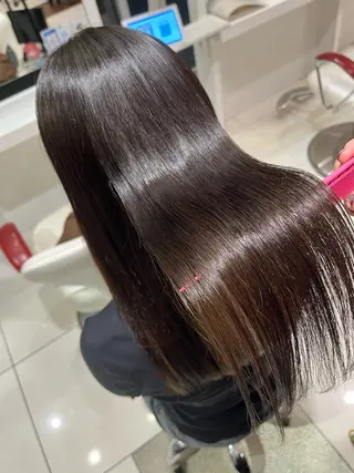 セミロング メッセのみ受付 うえはらのヘアスタイル