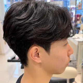 パーマ メンズ メンズ縮毛矯正 ♠️店長下平隼人のヘアスタイル