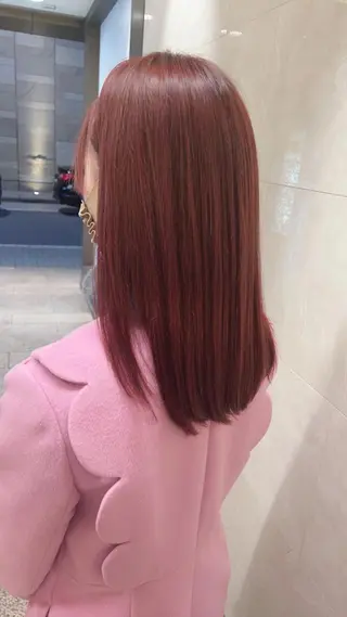 ロング カラー 5月予約解放しまし たイルミナ公認荒井のヘアスタイル