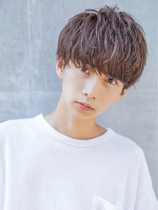 メンズ youres hair恵比寿本店所属・縮毛矯正×レイヤー カット/飯田 輝のヘアスタイル