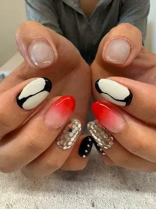 ネイル ココズ　ネイル れなのネイルデザイン