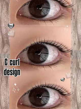 マツエク・マツパ mila天神 今泉💎serikaのマツエク・マツパデザイン