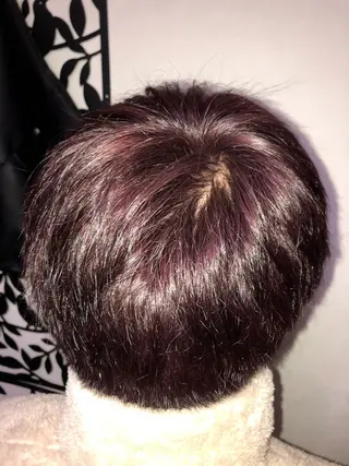 ショート カラー パーマ ヘアアレンジ メンズ キッズ ネイル マツエク・マツパ 🌈髪質改善・美髪矯 正・平野瀬乃🌈のヘアスタイル