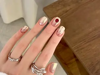 ミディアム Atelier nail salonのネイルデザイン