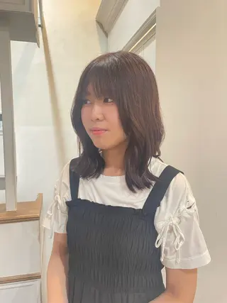 カラー ROMEO京橋 タナカユアンのヘアスタイル