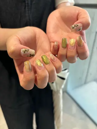 ネイル mano Hanaのネイルデザイン