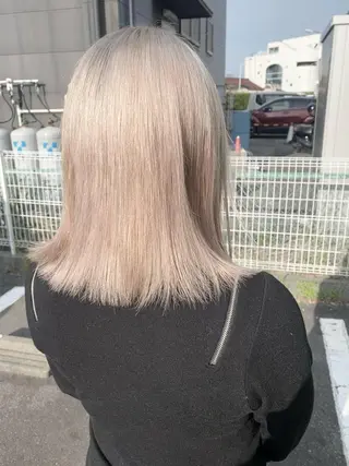 カラー SALOWIN栄 高須大貴のヘアスタイル