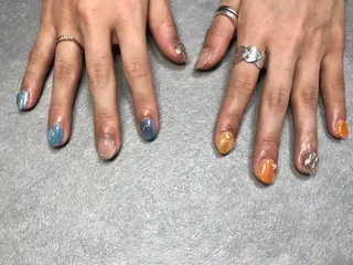 ネイル kiii.__ ✴︎*のネイルデザイン