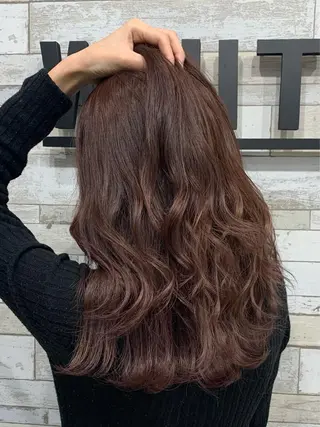 セミロング ハイトーン✨艶髪💘 💘 AYANO💘のヘアスタイル