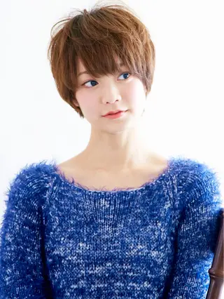 ショート 宮里 萌々のヘアスタイル