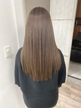 ロング カラー ハイライト⭐️上野 高広のヘアスタイル